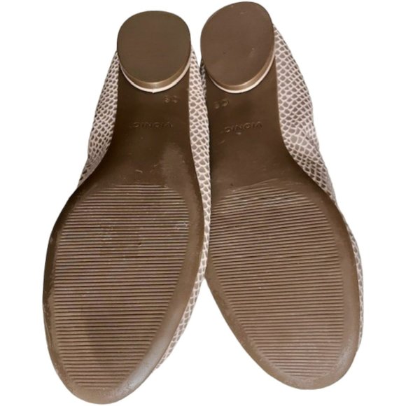 Vionic Alexa Lizard Ballet Flats - Gray -  9 - Picture 9 of 9